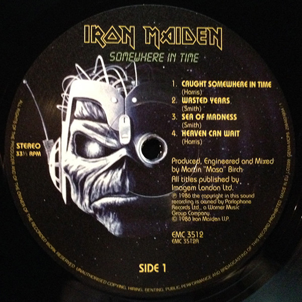 Iron Maiden - Somewhere In Time (2564624854)0825646248544