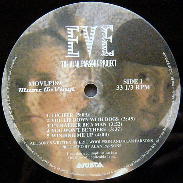 The Alan Parsons Project - Eve (MOVLP189)