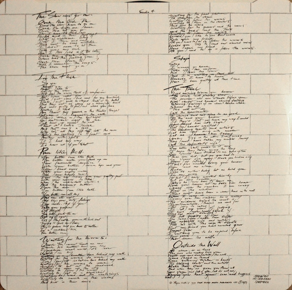 Pink Floyd - The Wall (5099902988313) [EU]