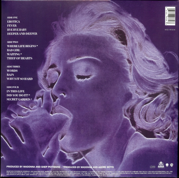 Madonna - Erotica (8122-79735-6)