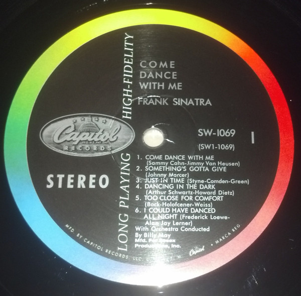 Frank Sinatra - Come Dance With Me! (SW 1069)