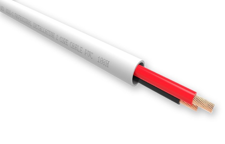 QED QX 16/2 PVC white QE4030
