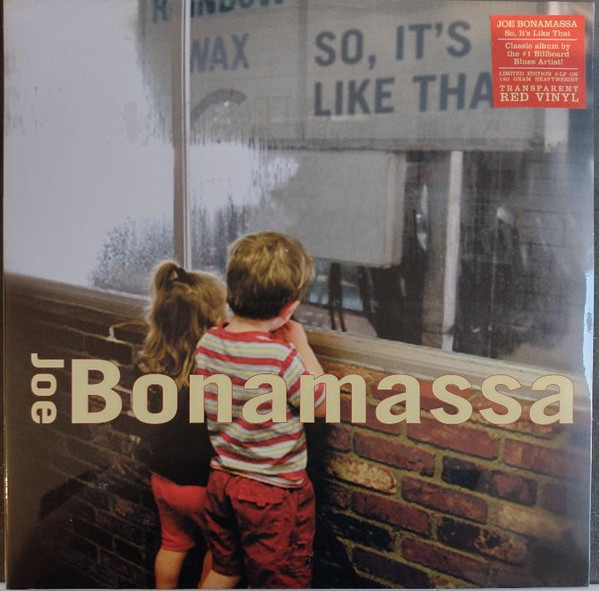 Joe Bonamassa - So It's Like That [Transparent Red Vinyl] (PRD71561-2)
