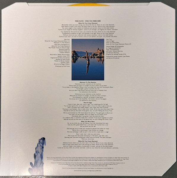 Pink Floyd - Wish You Were Here [Yellow Flame Vinyl] (198029746310)