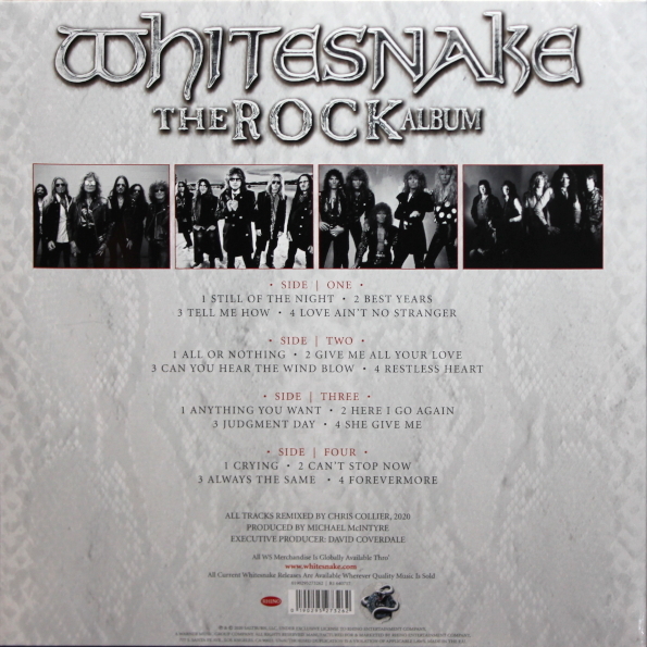 Whitesnake - The Rock Album [White Vinyl] (R1 640717)