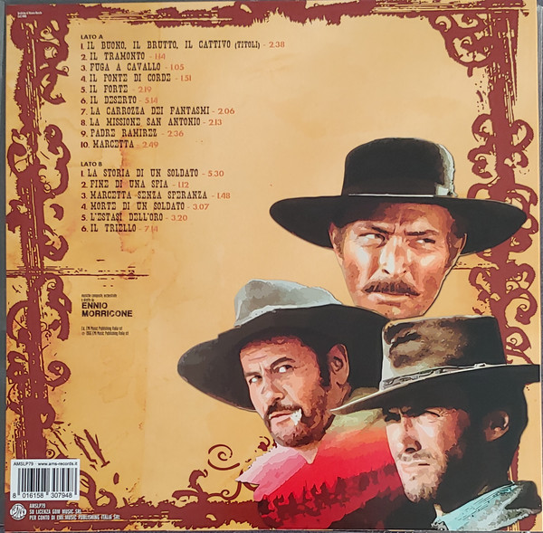 OST - Ennio Morricone - The Good, The Bad And The Ugly [Original Motion Picture Soundtrack] (AMSLP79)