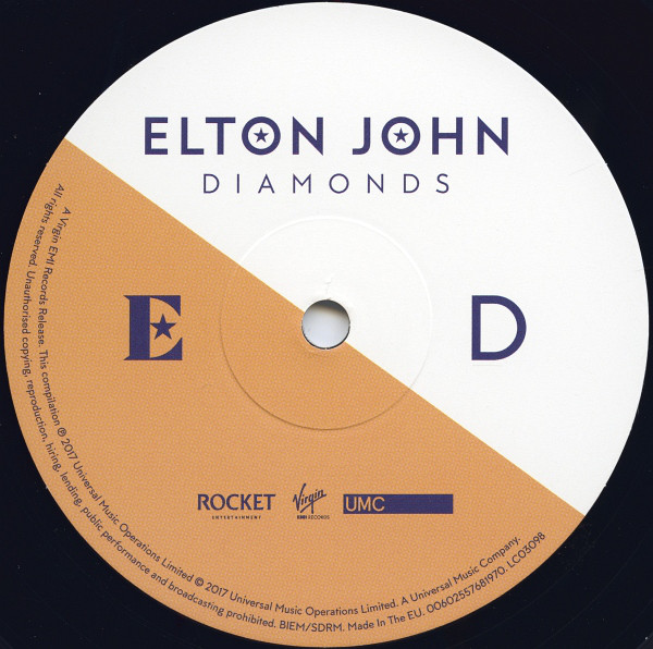 Elton John - Diamonds [Greatest Hits] (00602557681949)