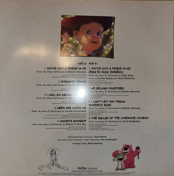 OST - Various Artists - Toy Story: Songs To Infinity And Beyond [Zoetrope Vinyl] (050087574710)