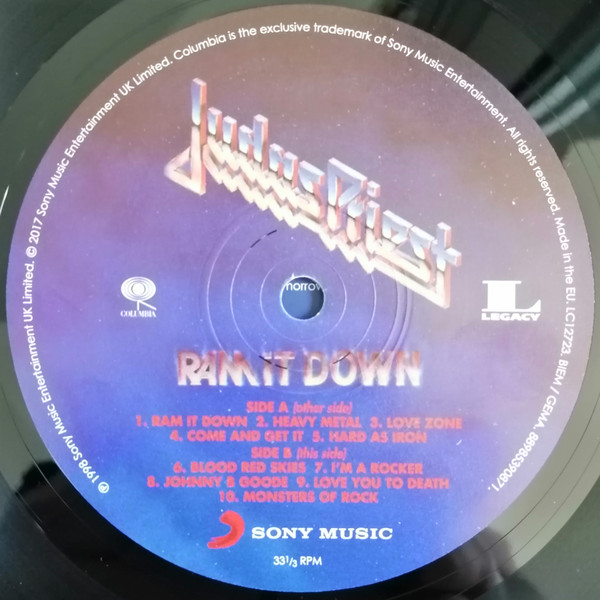 Judas Priest - Ram It Down (88985390871)