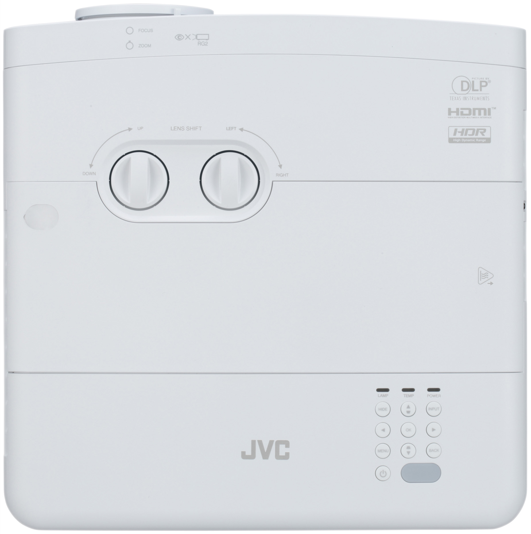JVC LX-UH1W white