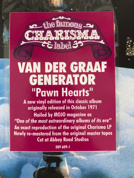 Van Der Graaf Generator - Pawn Hearts (089 609-1)