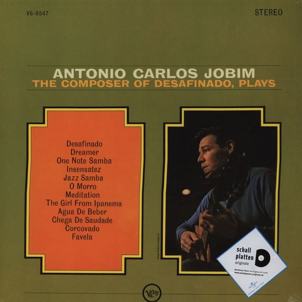 Antonio Carlos Jobim - The Composer Of Desafinado, Plays (V6-8547)