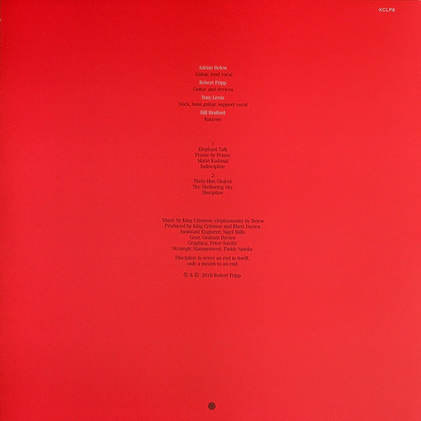 King Crimson - Discipline (KCLP8)