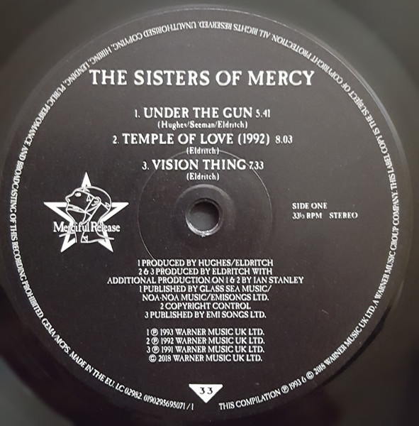 The Sisters Of Mercy - Greatest Hits Volume One - A Slight Case Of Overbombing (0190295695071)