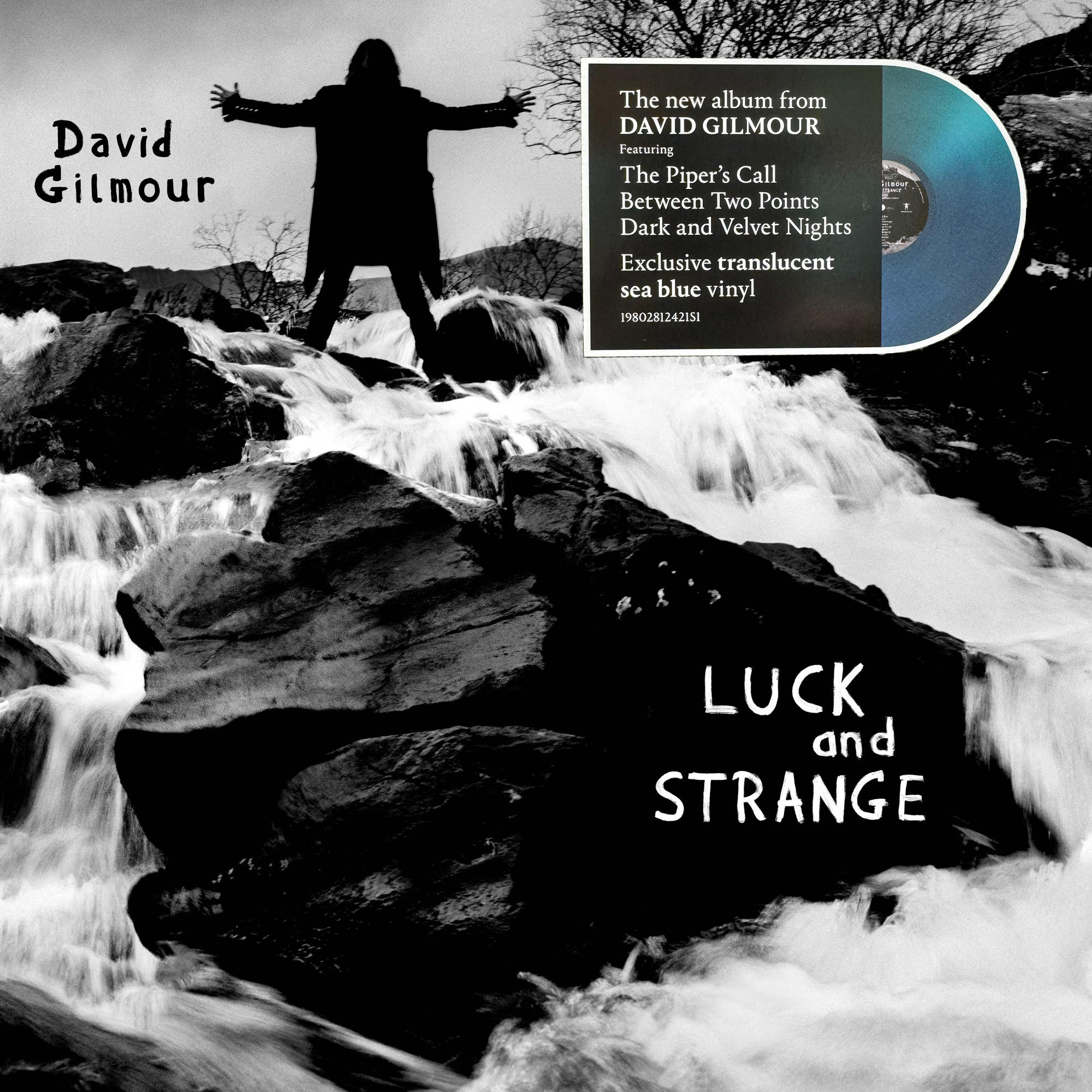 David Gilmour - Luck And Strange [Sea Blue Translucent Vinyl] (198028124218)