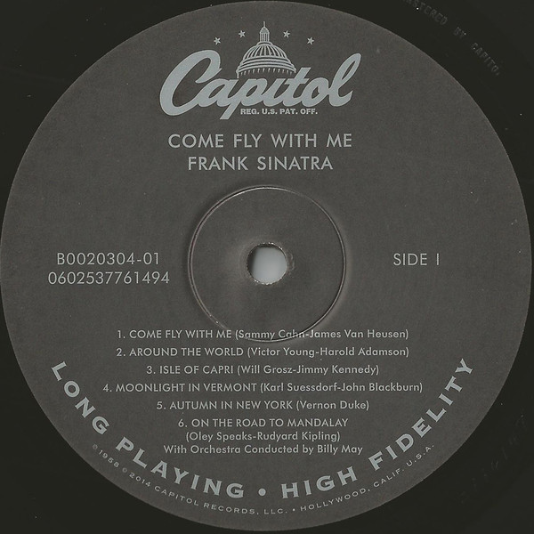 Frank Sinatra - Come Fly With Me (W 920)