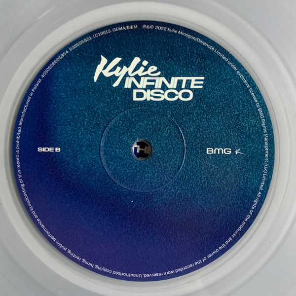 Kylie - Infinite Disco [Clear Vinyl] (538695851)