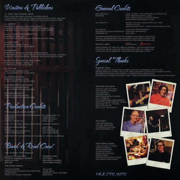 Robert Cray Band - Nothin But Love (PRD 7377 1)