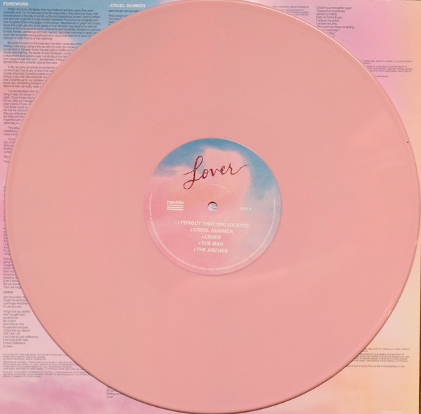 Taylor Swift - Lover [Pink and Blue Vinyl] (00602508148453)