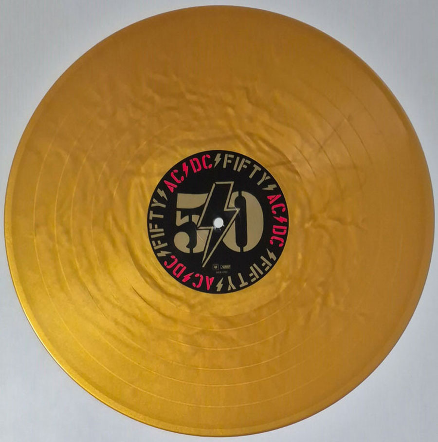 AC/DC - Live [50th Anniversary Edition Gold Vinyl] (19658834561)