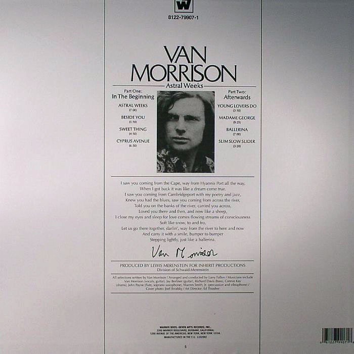 Van Morrison - Astral Weeks (081227950378)
