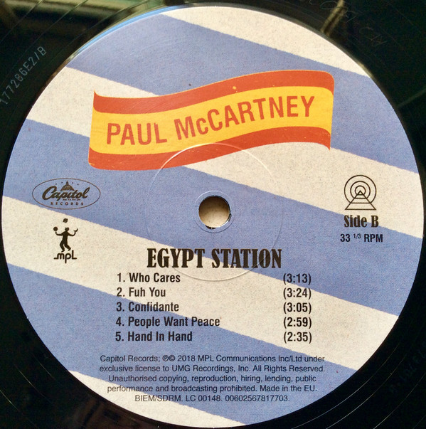 Paul McCartney - Egypt Station (00602567545033)