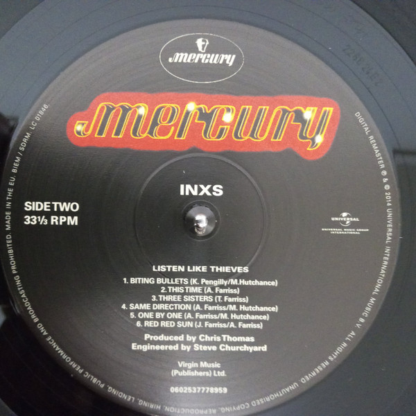 INXS - Listen Like Thieves (0602537778959)