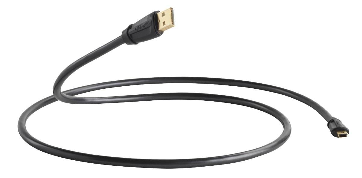 QED Performance USB (A-B mini) Graphite 3,0m QE3053