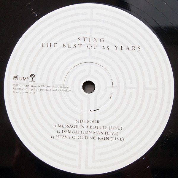 Sting - The Best Of 25 Years (B0016372-01)