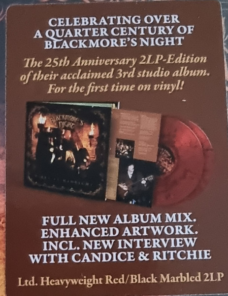Blackmore's Night - Fires At Midnight [Red With Black Marble Vinyl] (4029759195405)