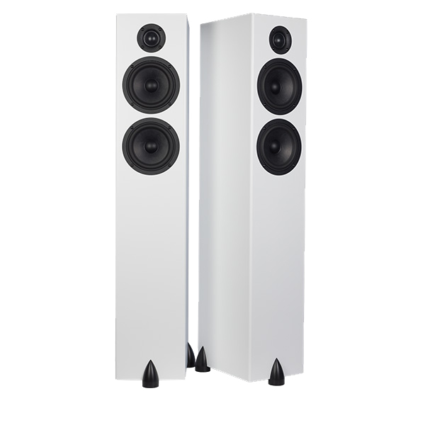 Totem Acoustic Bison Twin Tower satin white