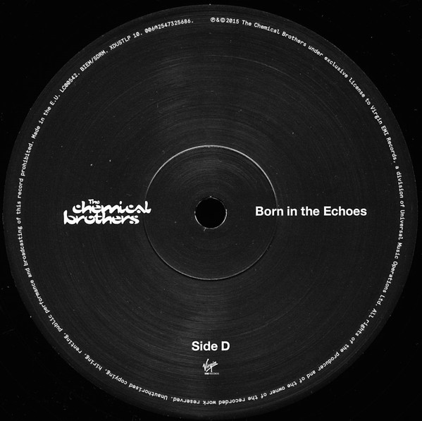 The Chemical Brothers - Born In The Echoes (0602547275288)