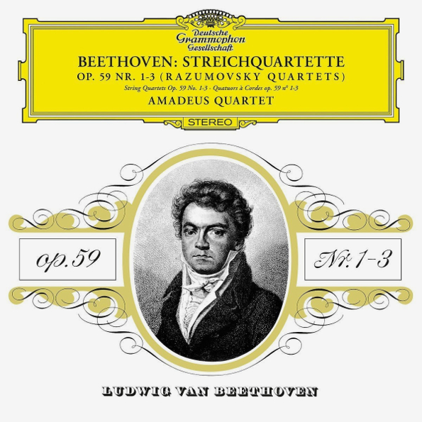 Amadeus-Quartett - Beethoven: Streichquartette Op. 59 Nr. 1-3 (Rasumowsky Quartette) (479 8120)
