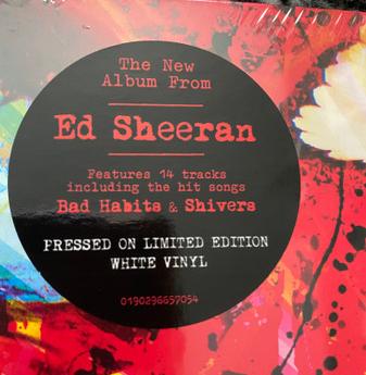 Ed Sheeran - = (Equals) [White Vinyl] (0190296657054)