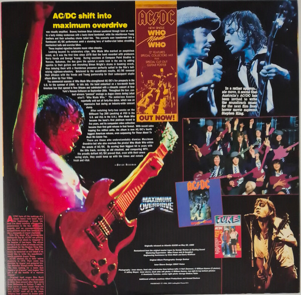 AC/DC - Who Made Who [50th Anniversary Edition Gold Vinyl] (19658834621)