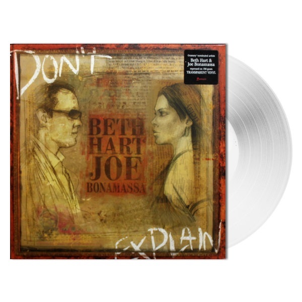 Beth Hart and Joe Bonamassa - Don't Explain [Transparent Vinyl] (PRD 7350 1)