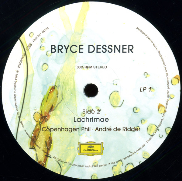 Bryce Dessner, Jonny Greenwood - Suite From "There Will Be Blood" (479 2700 6 GH2)