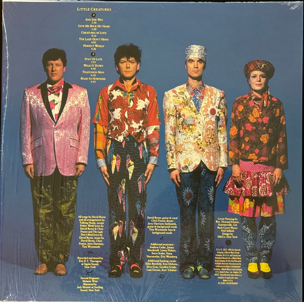 Talking Heads - Little Creatures [Sky Blue Vinyl] (603497830862)