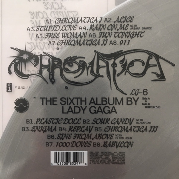 Lady Gaga - Chromatica (B0031977-01) [Silver Vinyl]