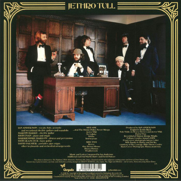 Jethro Tull - Heavy Horses [Steven Wilson Stereo Remix] [40th Anniversary Edition] (0190295757311)