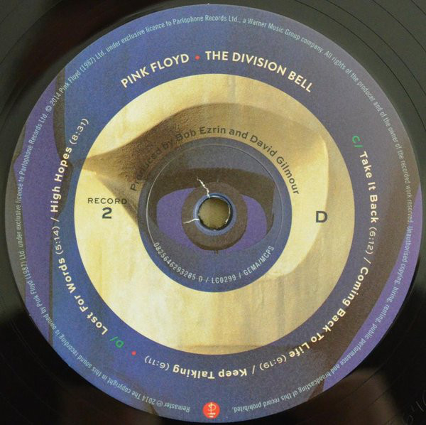 Pink Floyd - The Division Bell (0825646293285)