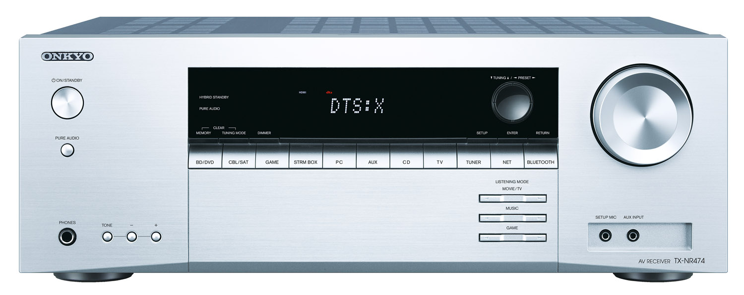 Onkyo TX-NR 474 silver