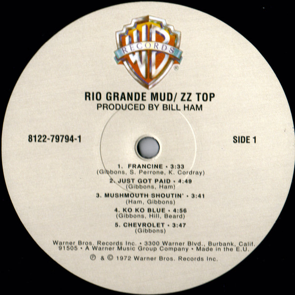 ZZ Top - Rio Grande Mud (8122-79794-1)