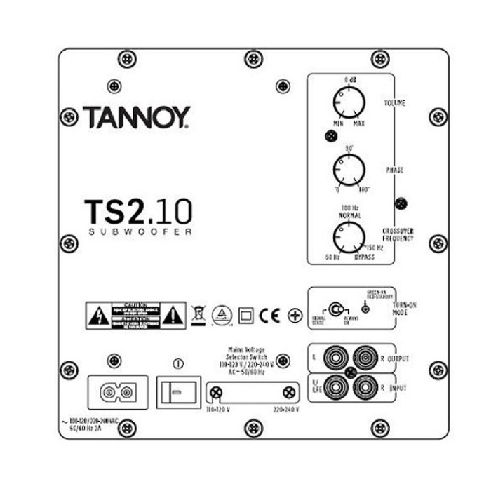 Tannoy TS2.10 SUB high gloss white