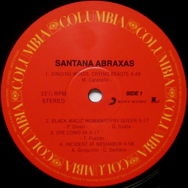 Santana - Abraxas (88875194291)