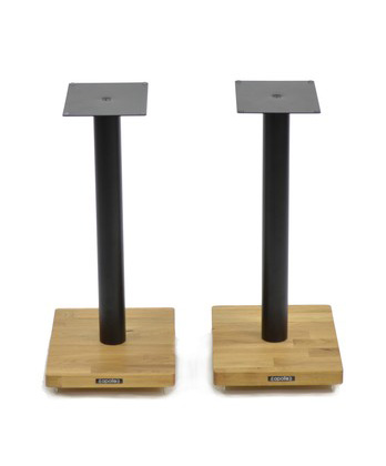 Atacama Apollo Cyclone 5 Speaker Stands silk black/oak
