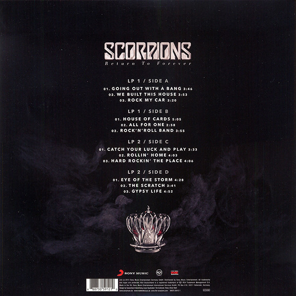 Scorpions - Return To Forever (88875 05912 1)