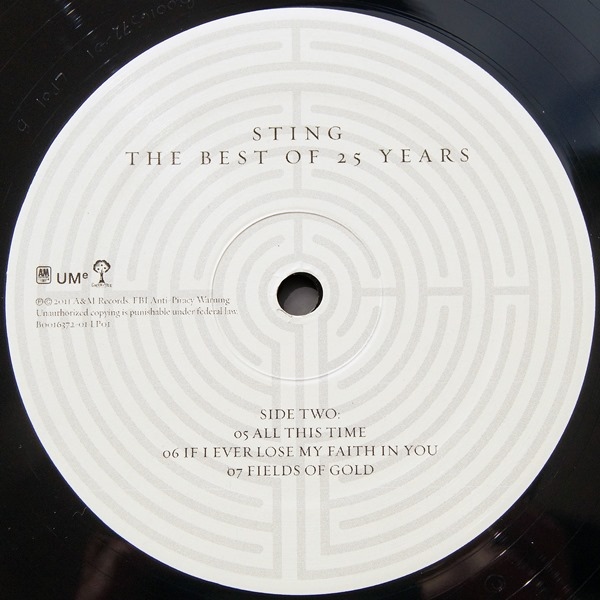 Sting - The Best Of 25 Years (B0016372-01)