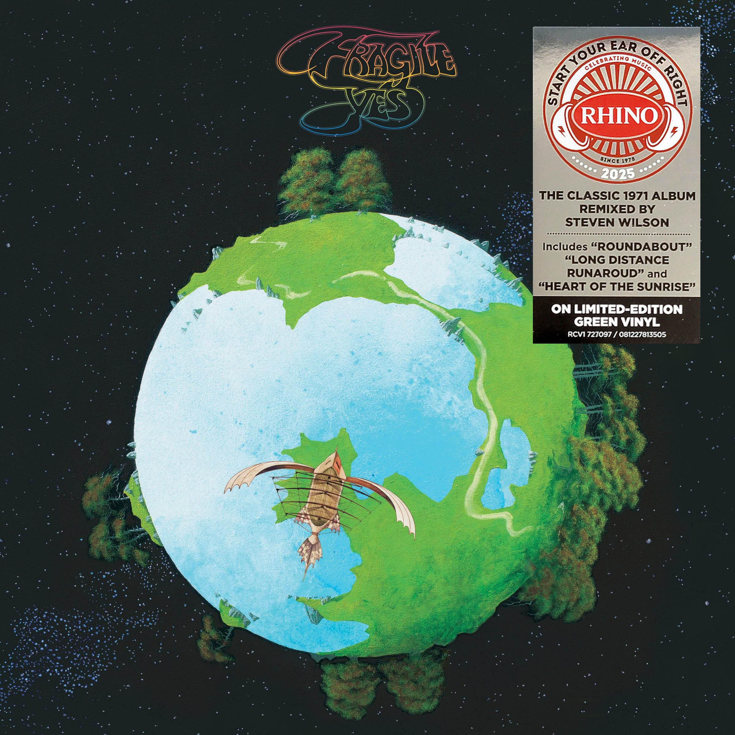 Yes - Fragile [Green Vinyl] [Steven Wilson Stereo Remix] (0081227813505)