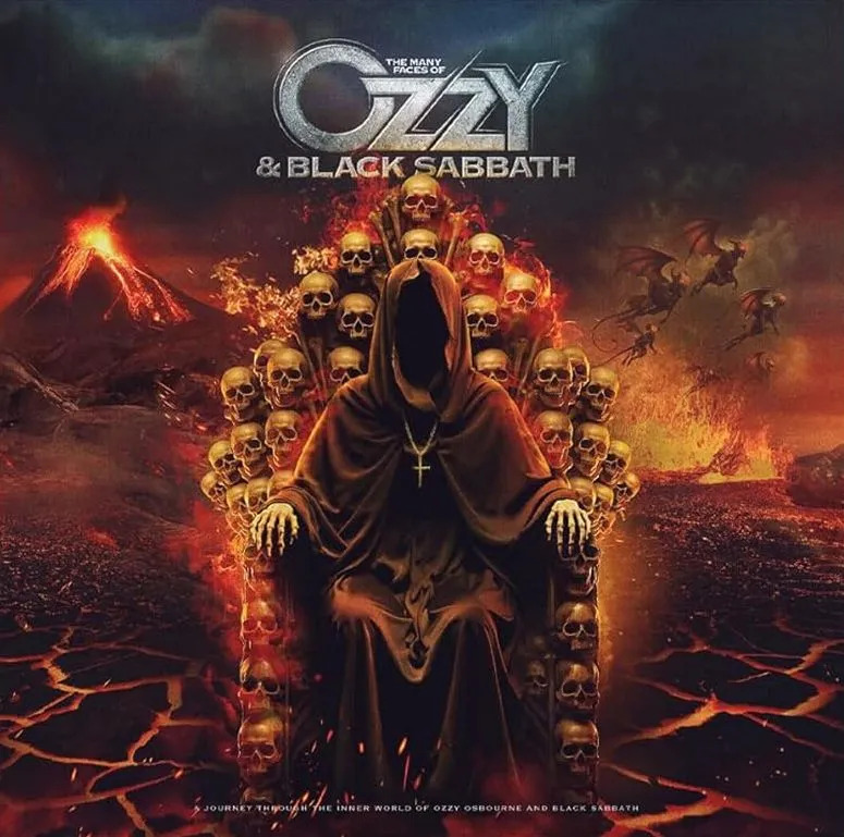 Various Artists - The Many Faces Of Ozzy & Black Sabbath [Red Splatter Vinyl] (8430717000901)